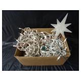 White Christmas String Lights & Star Topper
