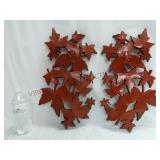 1970s Dart Industries Maple Leaf Wall Hangings