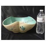 Vintage Hull USA Butterfly & Turquoise Bowl