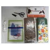 Kitchen Shears Gloves Cutting Board & Drying Mats
