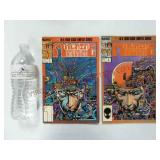 1984 Machine Man Vol 2 #1 & #2 Marvel Comics