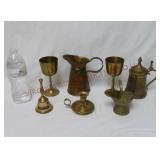 Vintage Brass Goblets, Tankard & More!!!