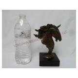 Kim Bernard Bronze Horse Sculpture ~ 6.5" Tall