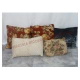 Decorative Pillows ~ Lot of 5
