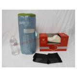 Reflexology Foot Massage Mat, Memory Foam Slippers