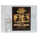 Official Program Hollyfield VS Holmes Championship