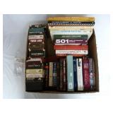 Assorted Books & VHS Tapes