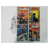 1980s G.I. Joe Marvel Comics ~ Lot of 4