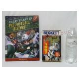 Pro Football Hardcover Book & 1997 Beckett Guide