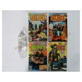 1970s Sgt Rock DC Comics ~ Lot of 4