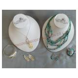 Fashion Jewelry ~ 2 Sets ~ Necklace Earrings More