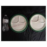 Vintage Buffalo China Divided Restaurant Plates