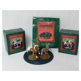 Hallmark Christmas Carousel Horse Lot