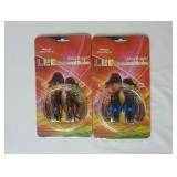 Lot of 2 Ultra Bright LED Shoelaces ~ New