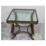 Glass Topped Table Indoor/Outdoor