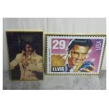 Elvis Stamp Picture & Framed Puzzle