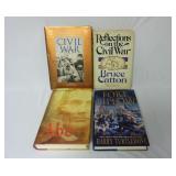 Lot of 4 Hardback Civil War Books