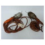 Lot of 2 Electric Drop Lights