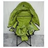Folding Outdoor Chair w/ Sun Shade