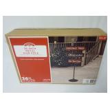 36" Metal Christmas Sign Pole ~ New