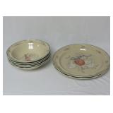 Duck / Goose Stoneware Platters & Serving Bowls