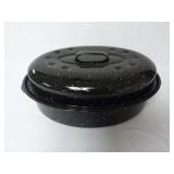 Medium Black & White Speckled Roaster