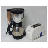 Capresso Coffee Maker & Continental Toaster