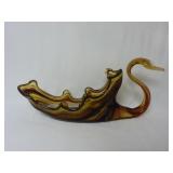Mid-Century Art Glass Swan
