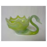Mid-Century Blown Glass Swan