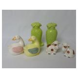 (3) Sets of Salt & Pepper Shakers