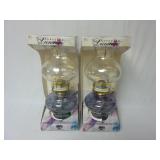Pair of Lumiere 14" Hurricane Lamps ~ New