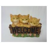 Welcome Kittens ~ 10" Wide