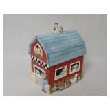 Barn Cookie Jar ~ Matches Lot 136