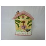 Home Sweet Home Bird House Cookie Jar