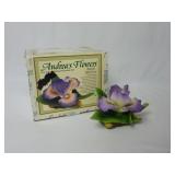 Hand Painted Porcelain Mere Iris