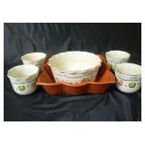 Candle Cups & Bowl, Chantal Baking Dish