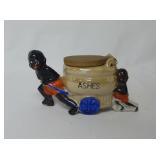 Vintage Black Americana Ashes Ash Tray