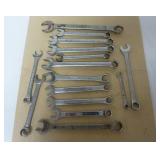 Tool Lot ~ 15 Combination Wrenches