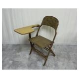 Vintage Folding School Desk