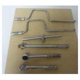 Tool Lot ~ Speed Handle, Breaker Bar & Rachets