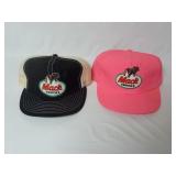 Lot of 2 Vintage Mack Trucks Caps / Hats