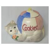 Cat Playing w/ Ball Cookie Jar