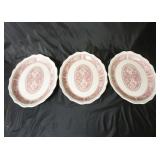 Set of 3 Syracuse China Oval Platters