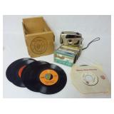 Mixed Media Lot ~ 45RPM Records, Cassettes & More
