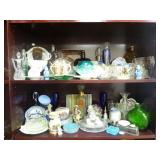 2 Shelves FULL of Glassware ~ Everything Shown!!!