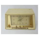 Vintage Telechron Silvertone Tube Radio Clock