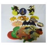 Lot of Halloween & Holiday Suncatcher Decorations