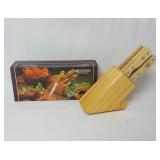 Bufalo Tratimonia 6 Piece Cutlery Set w/ Block