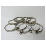 (10) Ideal Flex-Gear HD (Heavy Duty) Clamps ~ 5"