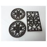 Set of 3 Metal Kitchen Trivets